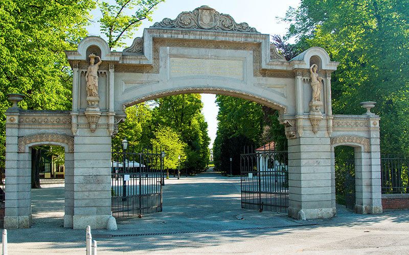 Park Maksimir, glavni ulaz